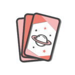Planet cards icon